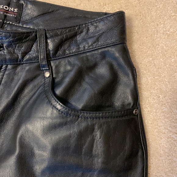 Wilson leather size 6 woman’s pants - Picture 4 of 16